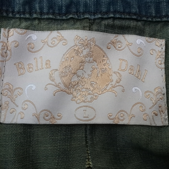 Bella Dahl Tencel Chambray Hi/Low Button Down Shirt - Picture 11 of 11